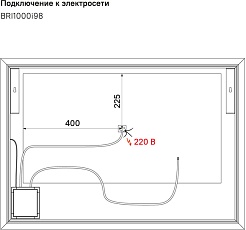 Iddis Зеркало Brick 100 – фотография-5